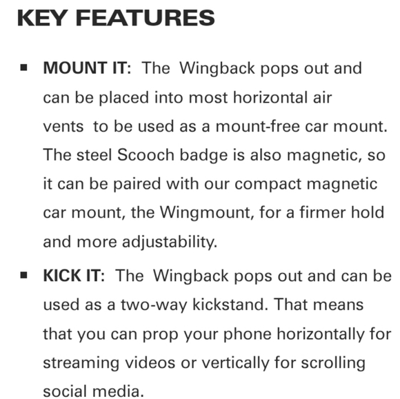 Scooch Wingman 5-in-1 Case for the iPhone 6.5" - Picture 8 of 13